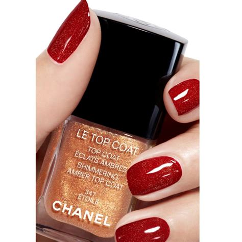 chanel amber top coat